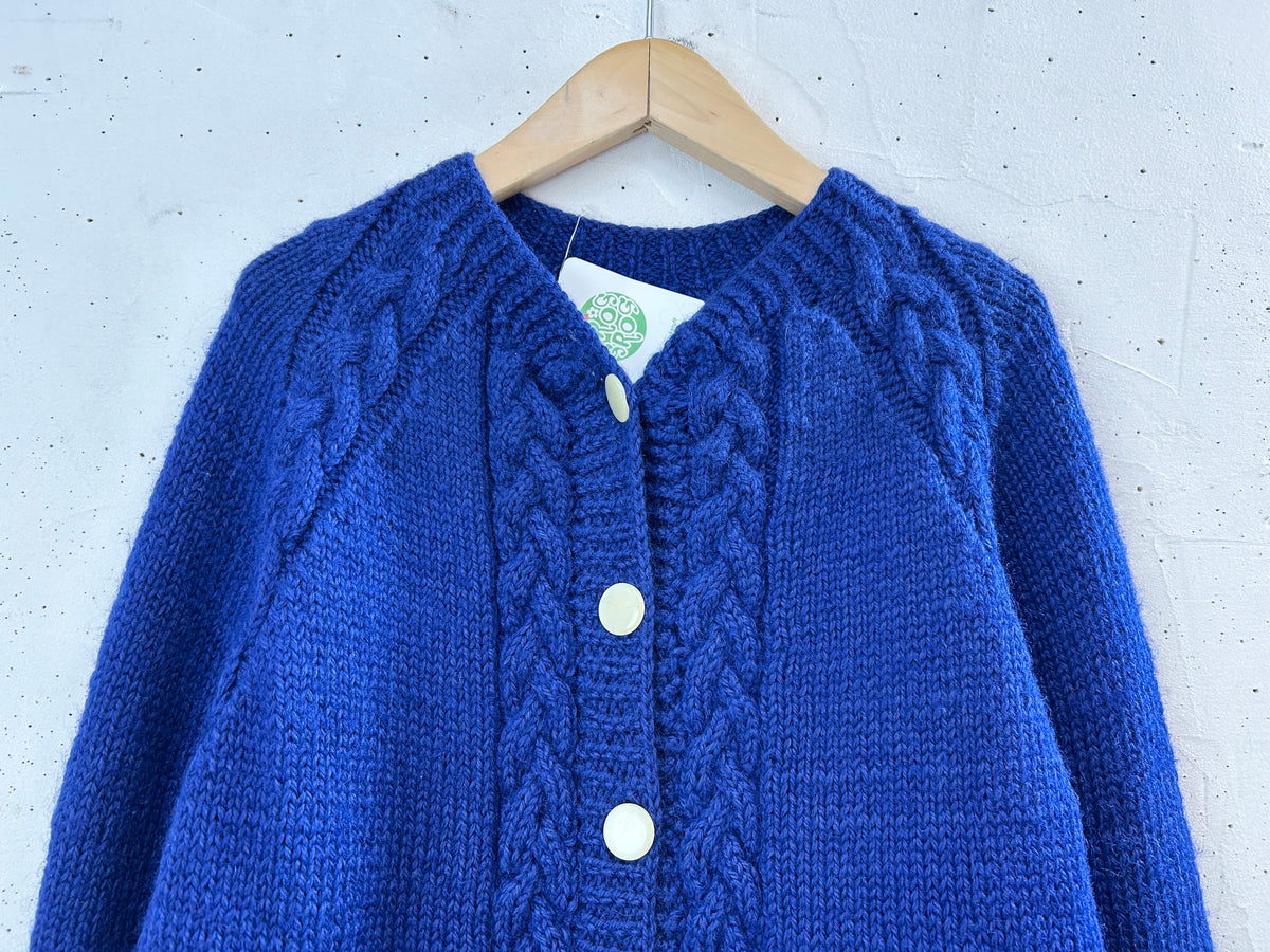 Vintage Hand Knit Cardigan [I33996]