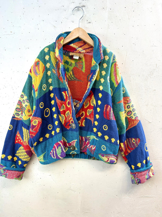 Vintage Rug Jacket 〜Painted Pony〜[K30726]