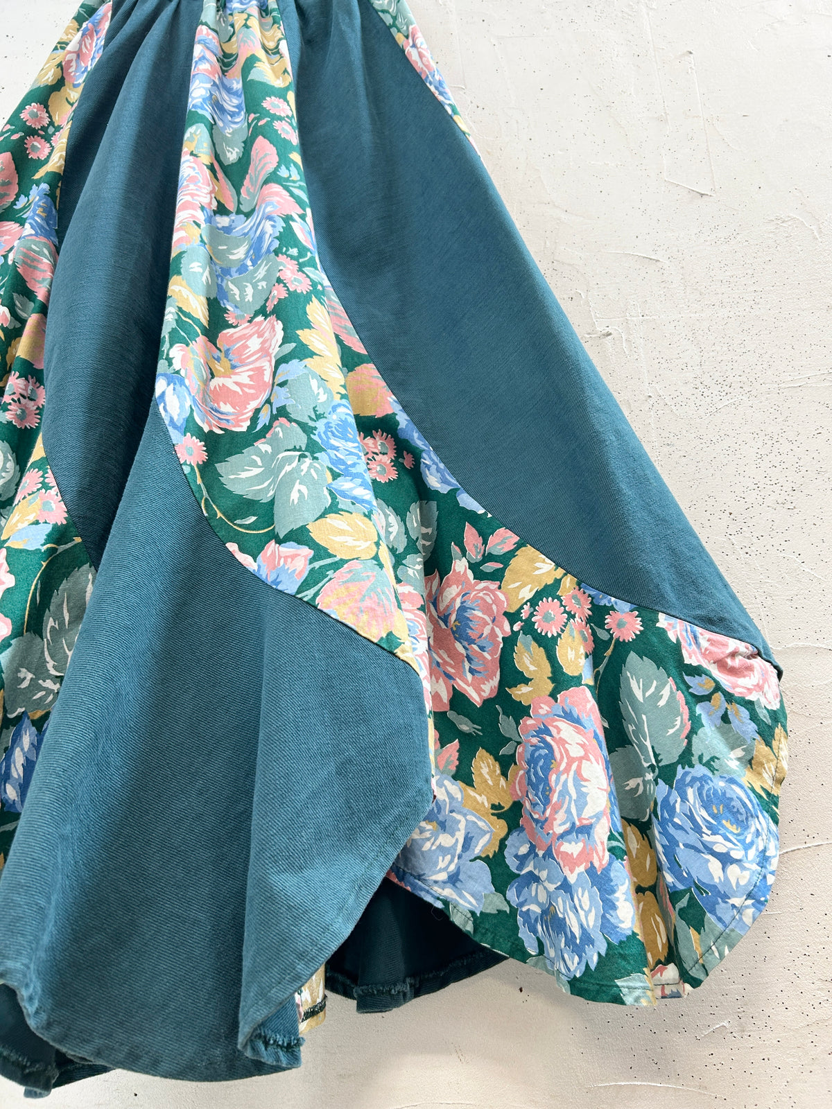 Vintage Escargot Patchwork Skirt [I33979]