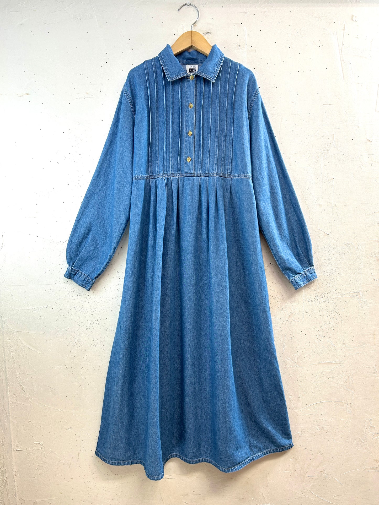 Vintage Denim Dress [D32161]