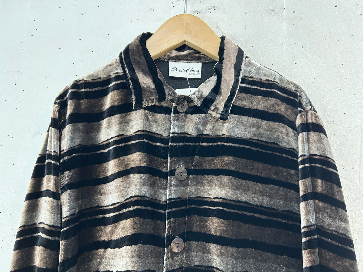 Vintage Velour Shirt [I33812]