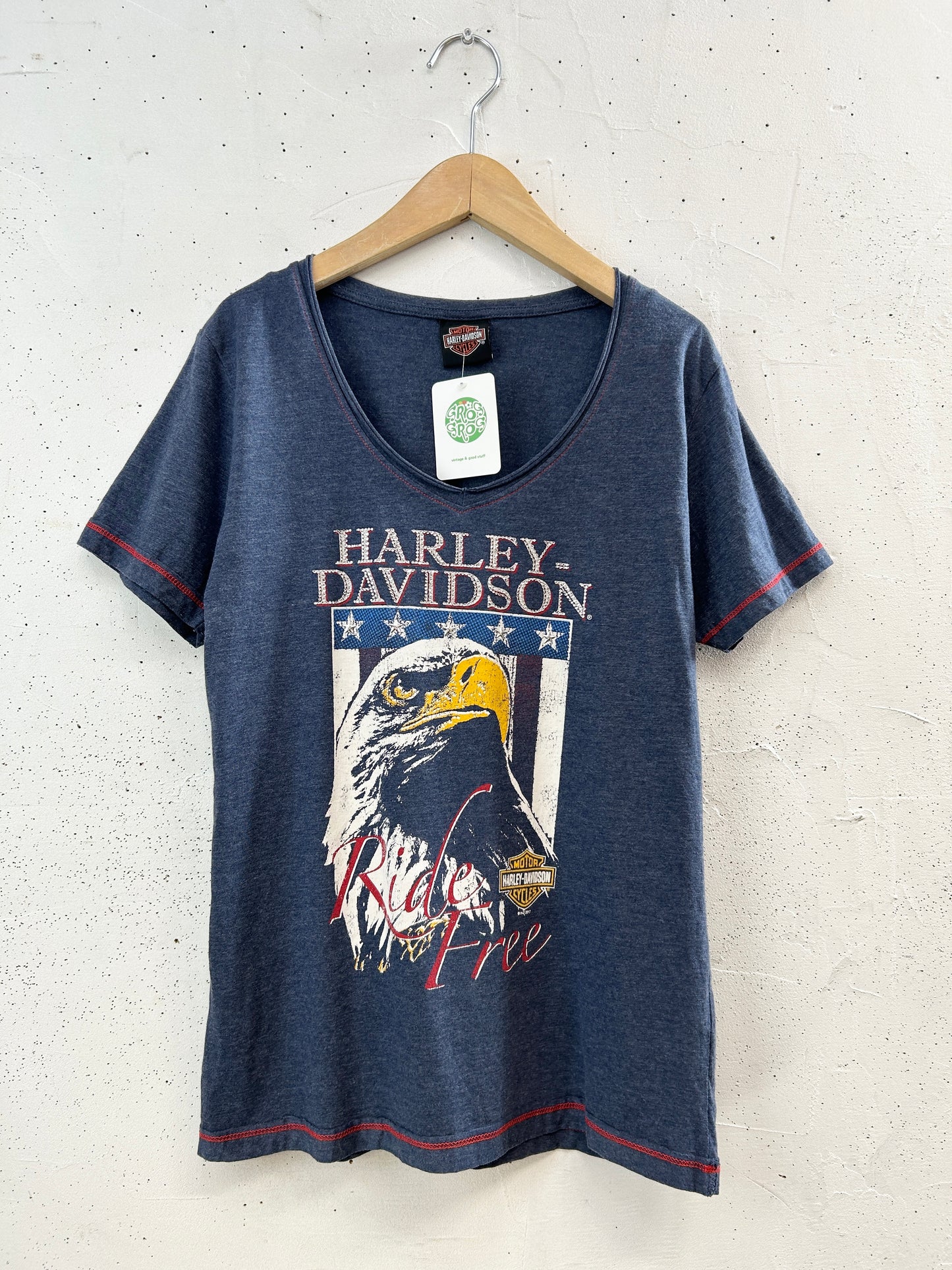 Vintage T-Shirt 〜Harley Davidson〜 [H33373]