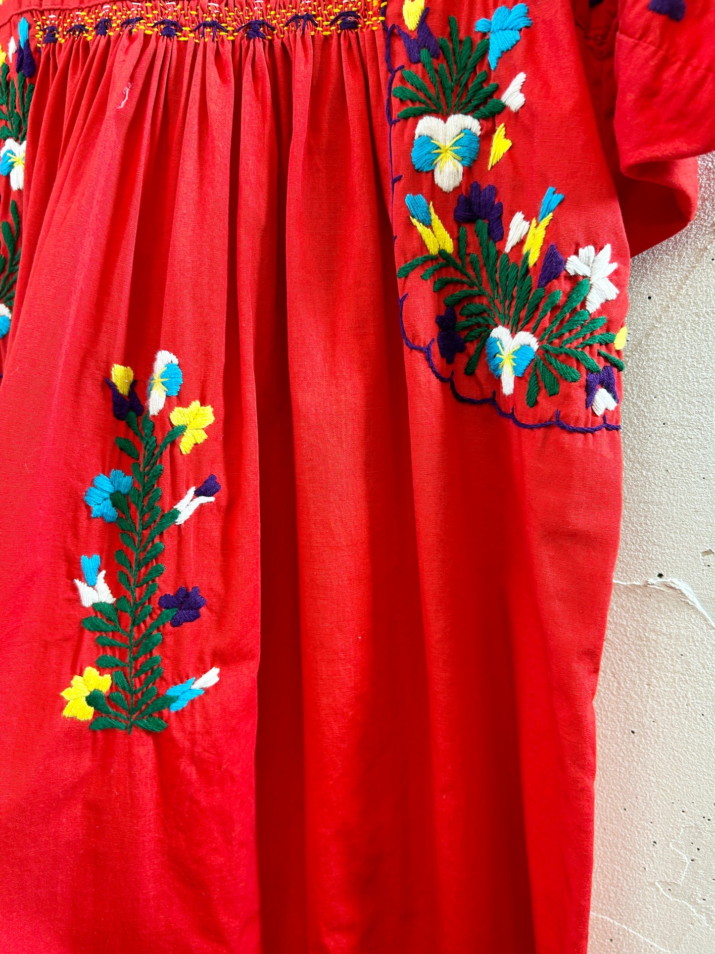 Vintage San Antonino Embroidery Dress [H30946]