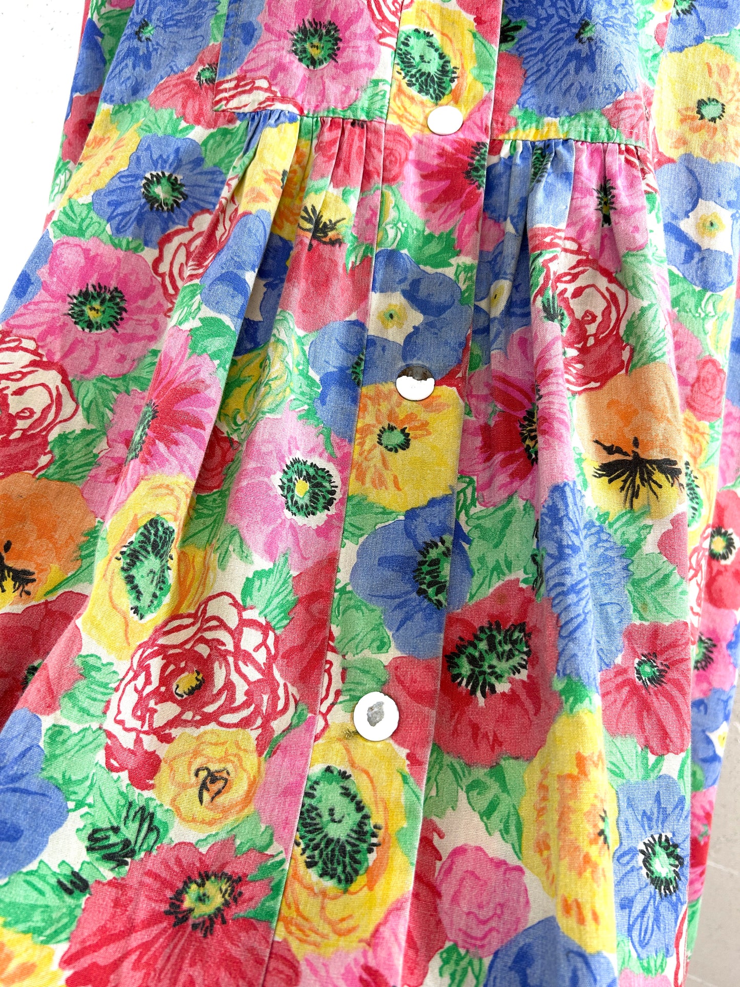 Vintage Dress MADE IN USA [E32394]