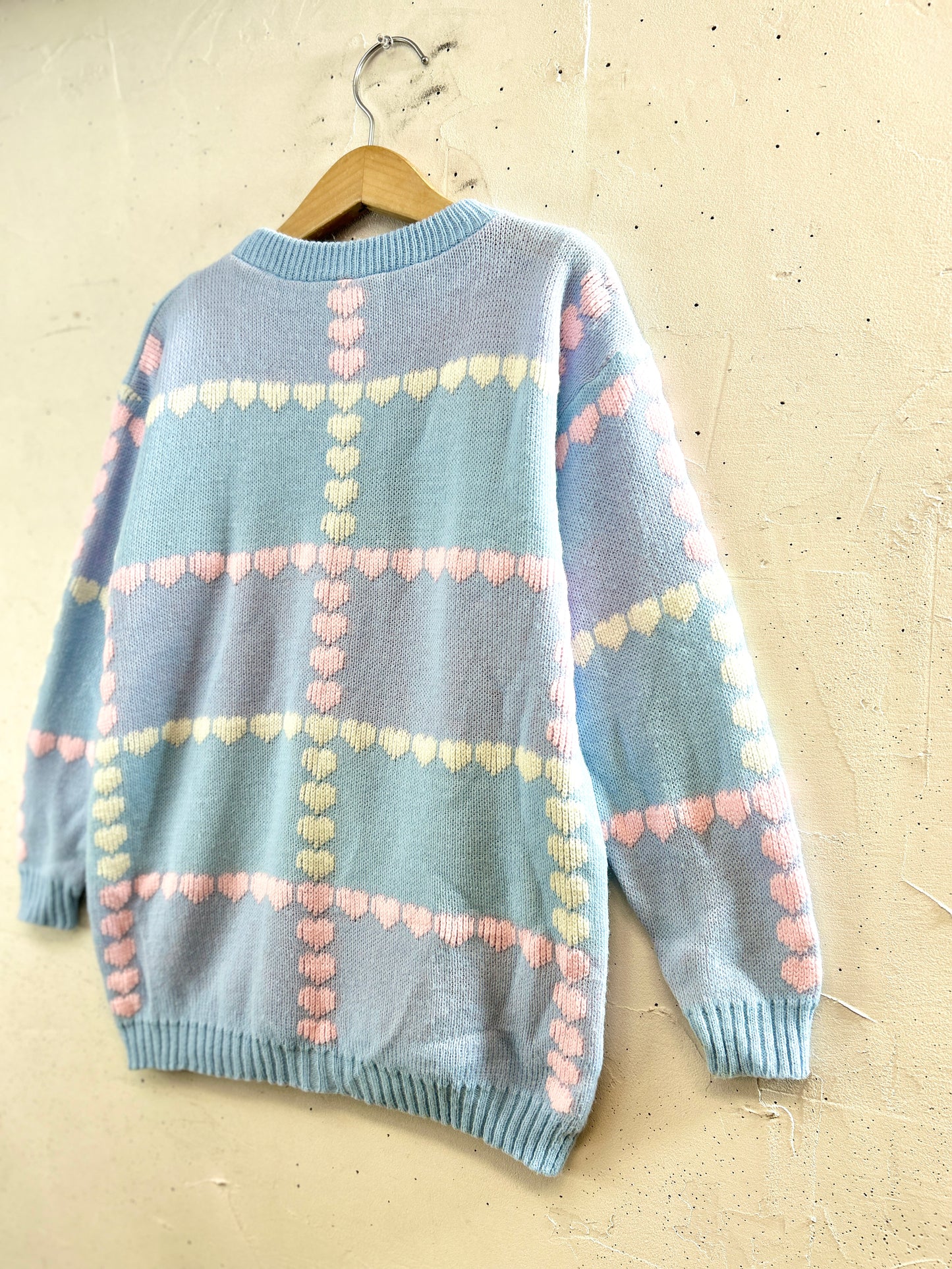 Vintage Fancy Knit Sweater 〜MADE IN USA〜 [K30790]