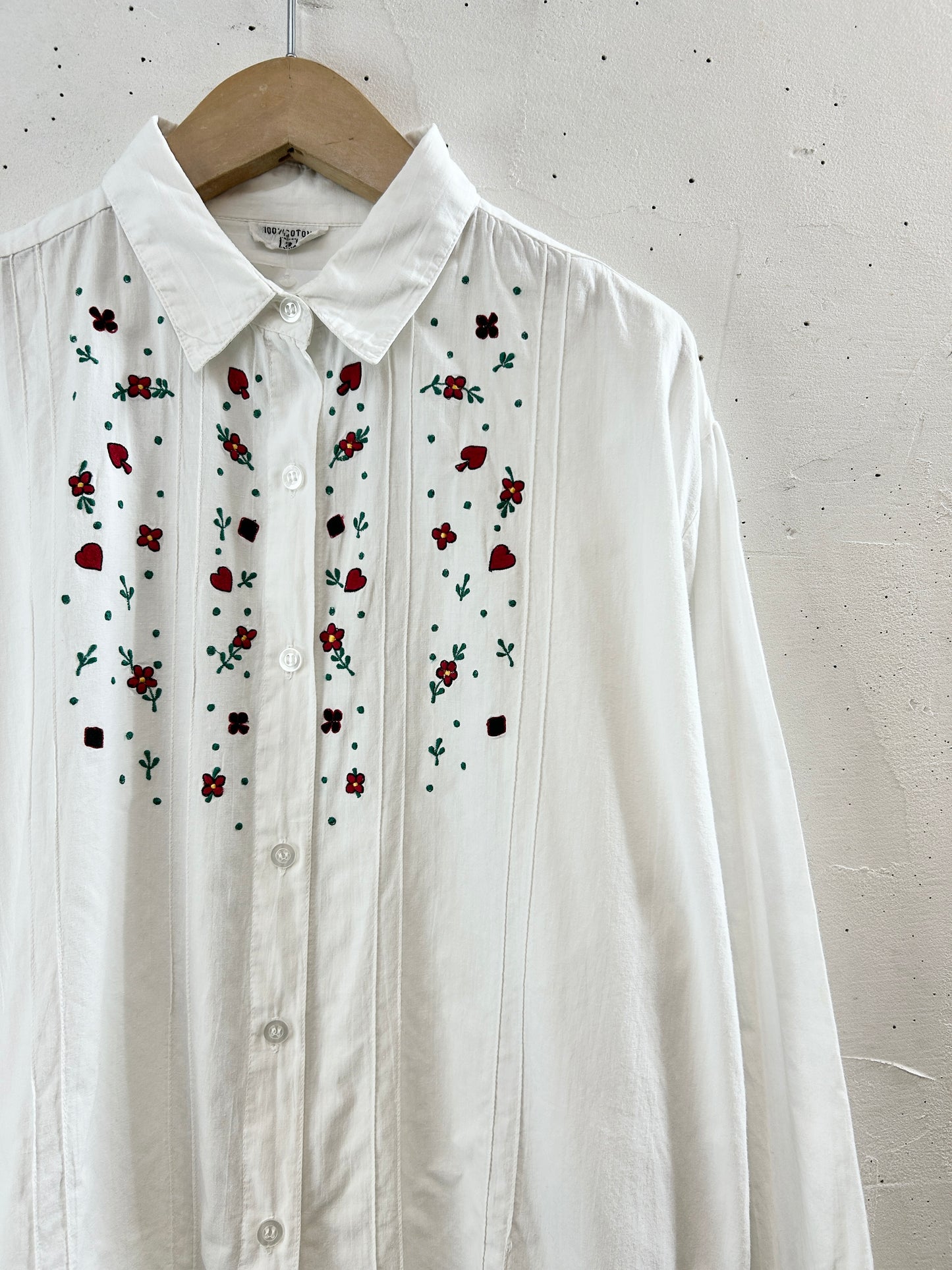 Vintage Embroidery Blouse [H30769]