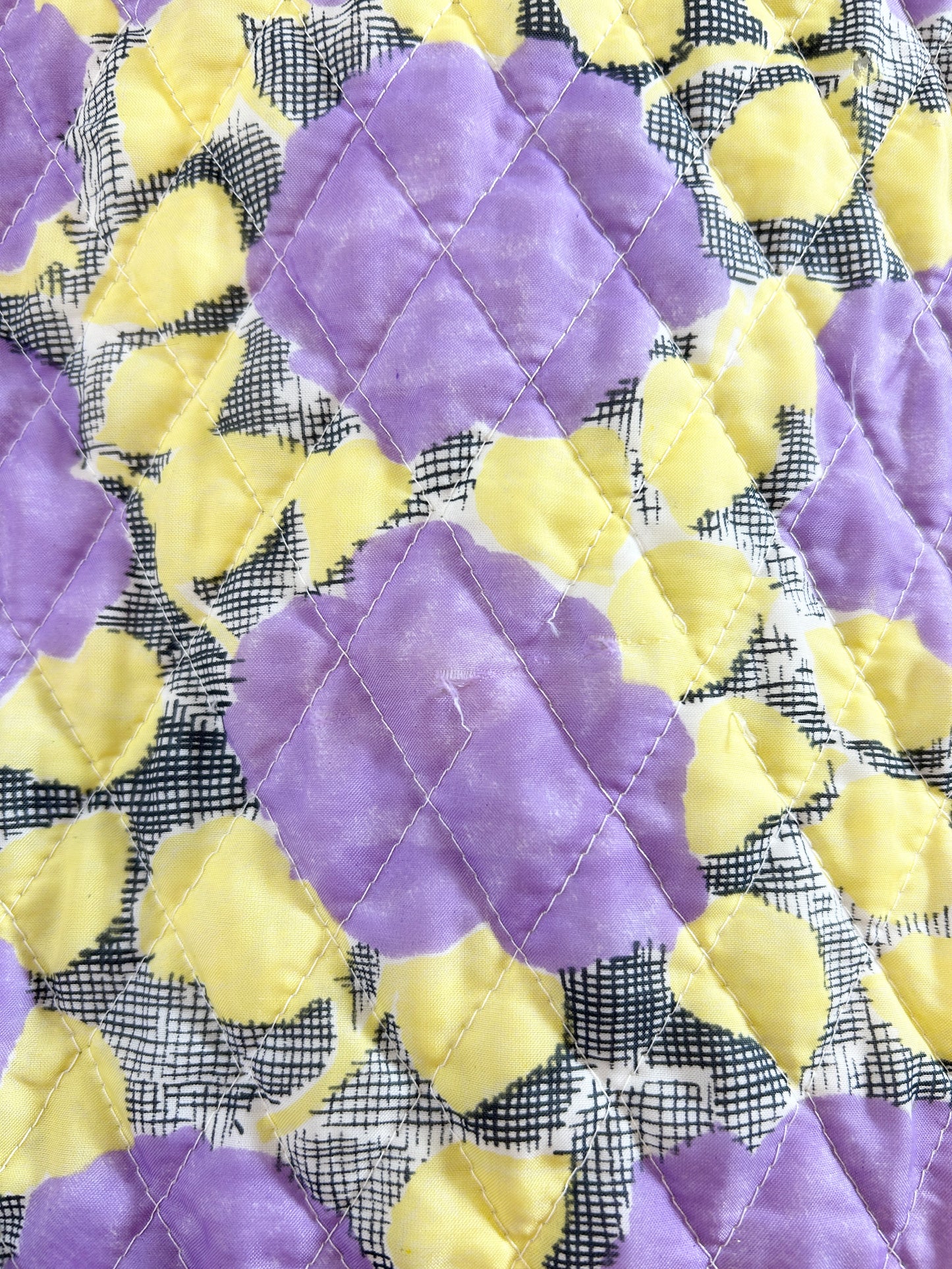 ’60s Vintage Quilting Gown [I30304]