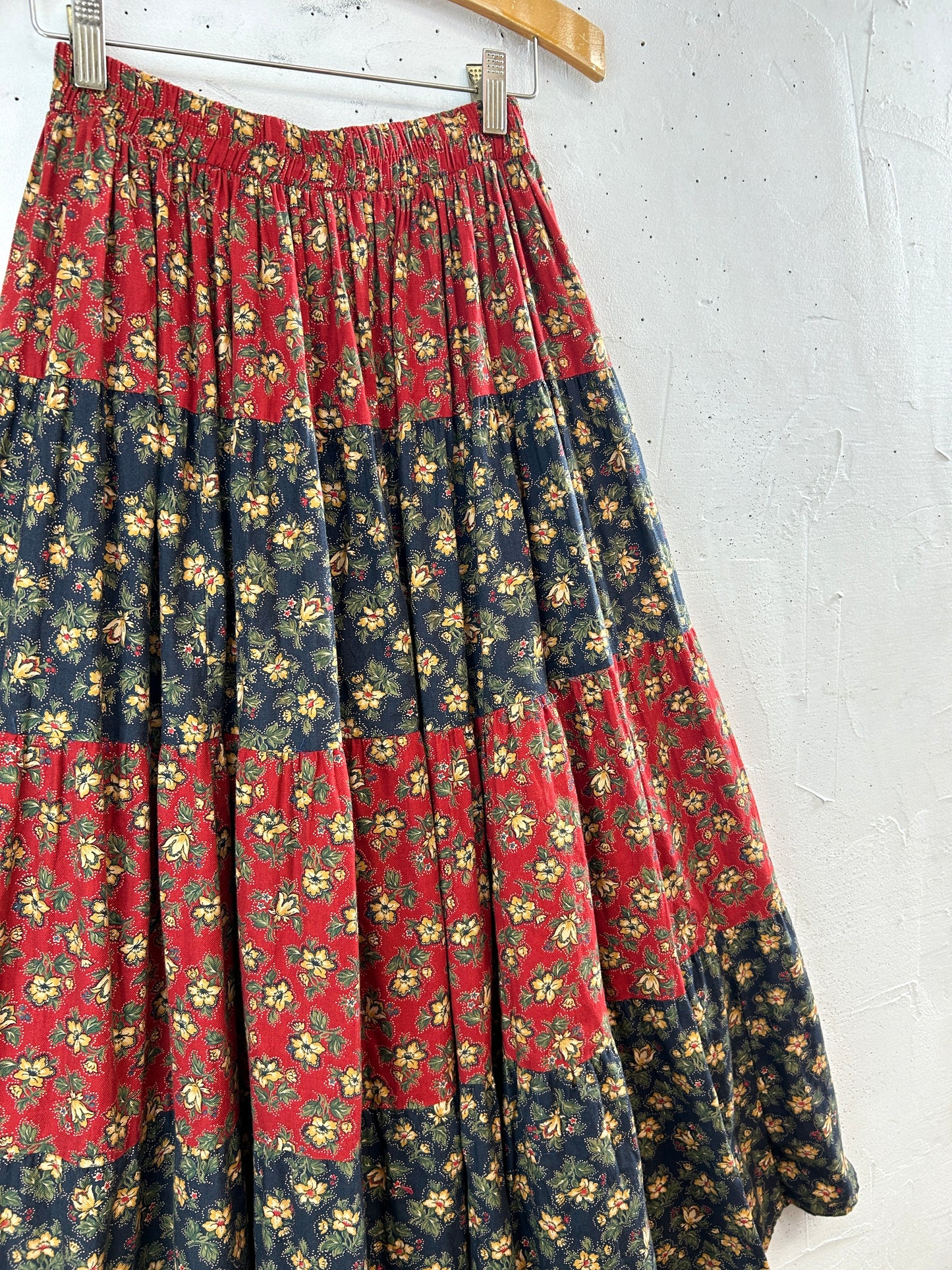 Vintage Tiered Skirt 〜ON THE VERGE 〜MADE IN USA [H33677]