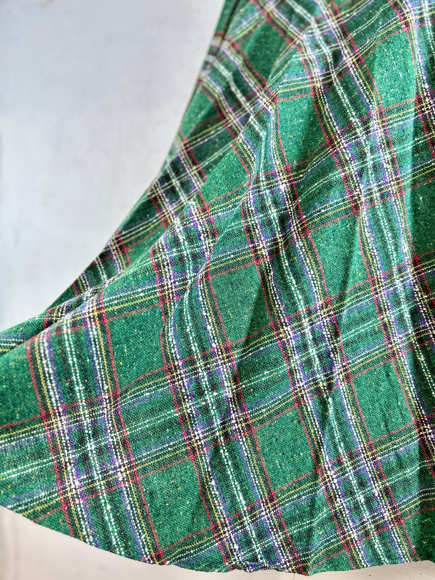 Vintage Plaid Skirt 〜C&A〜  [L30967]