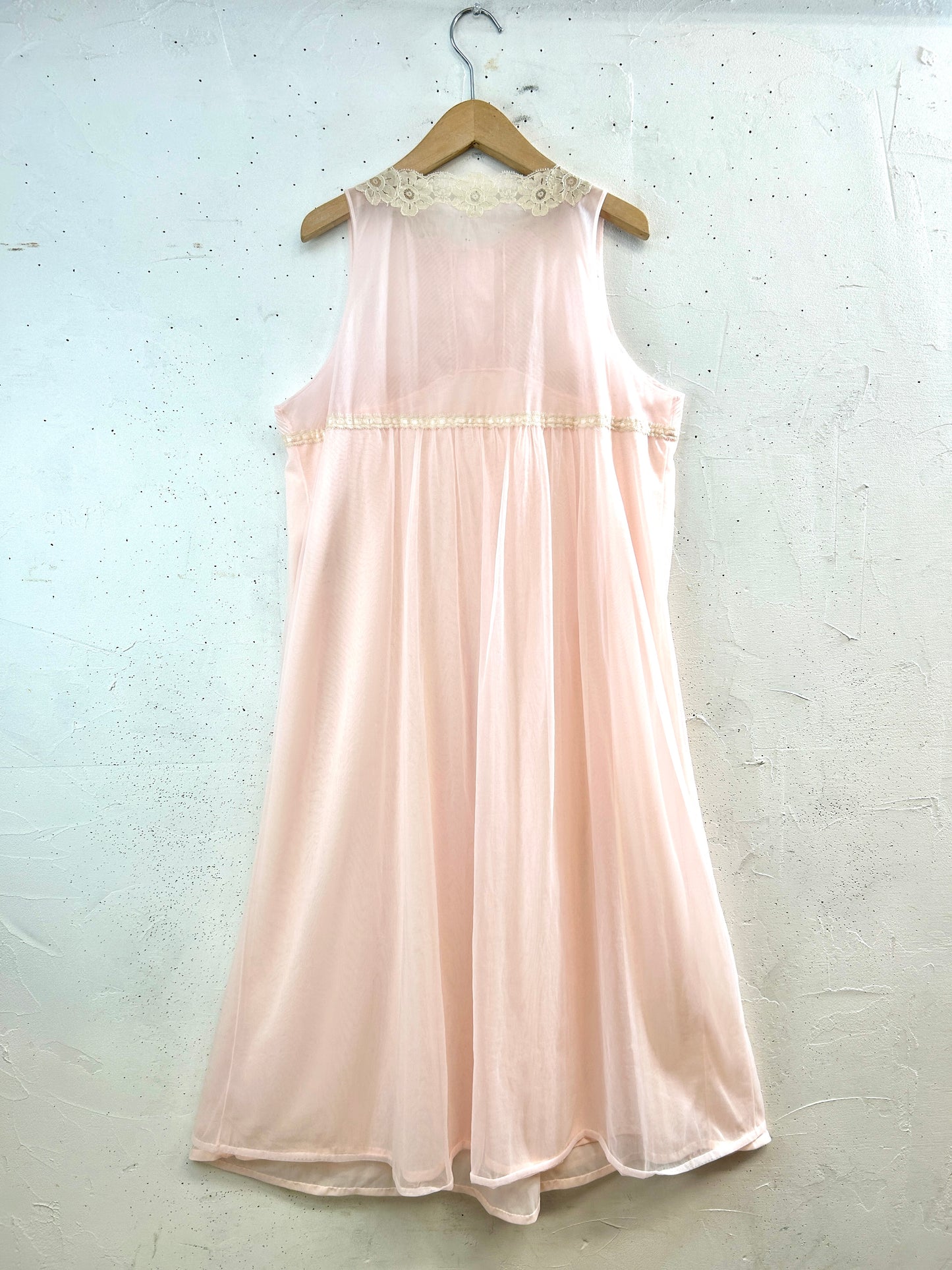 Vintage Nightie Dress MADE IN USA [E32395]