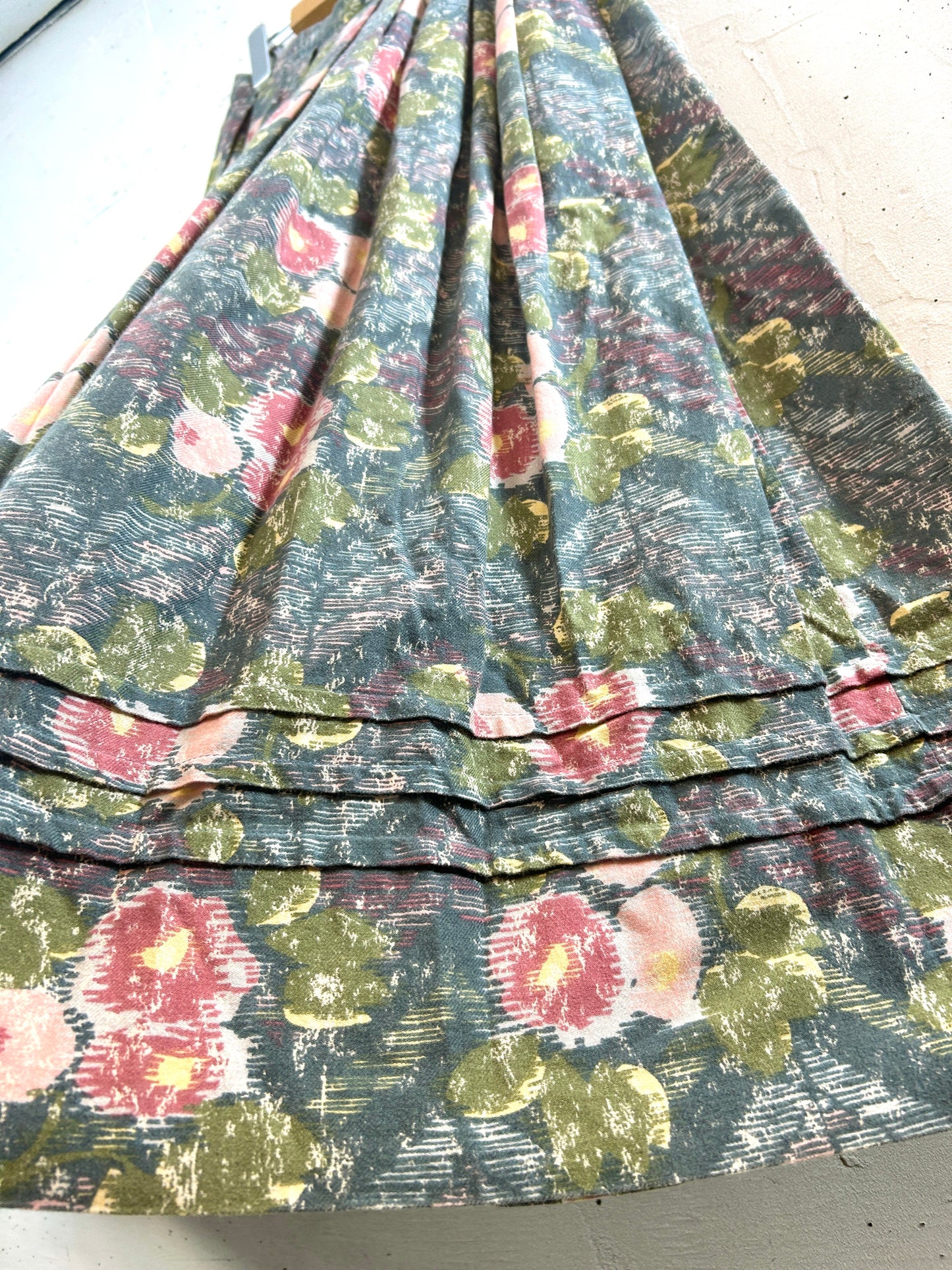 Vintage Skirt 〜laura ashley〜[I30278]