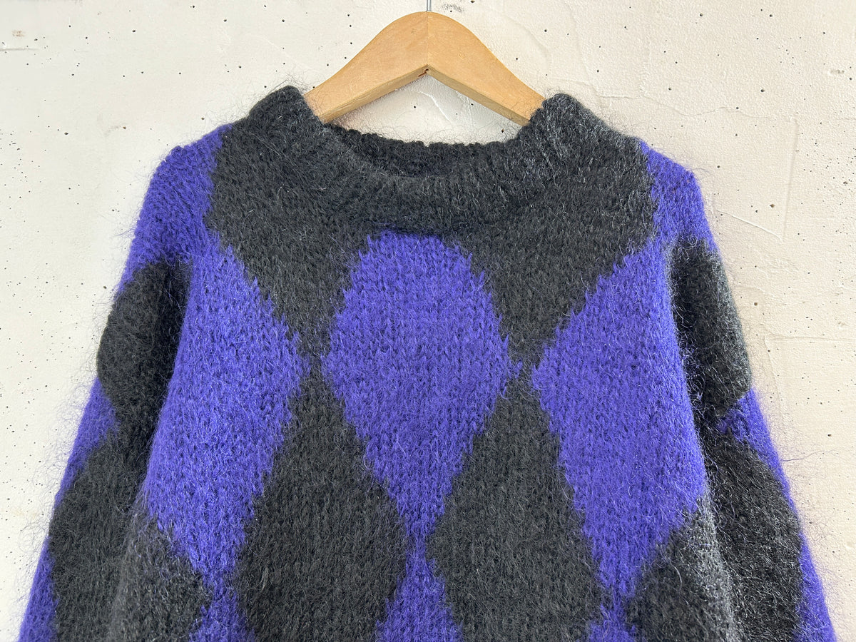 Vintage Mohair Knit Sweater [J34105]
