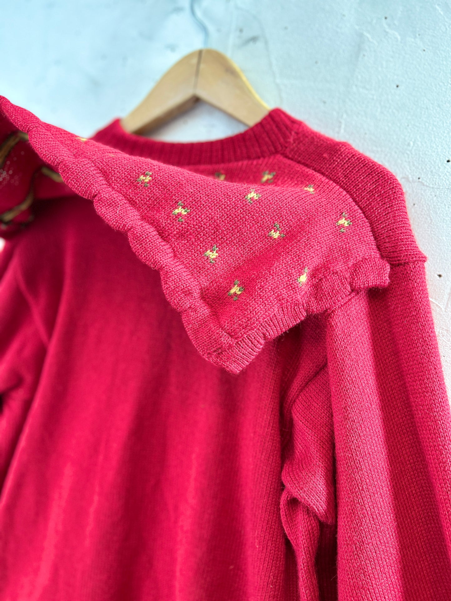 Vintage Knit Cardigan MADE IN IRELAND [K30893]