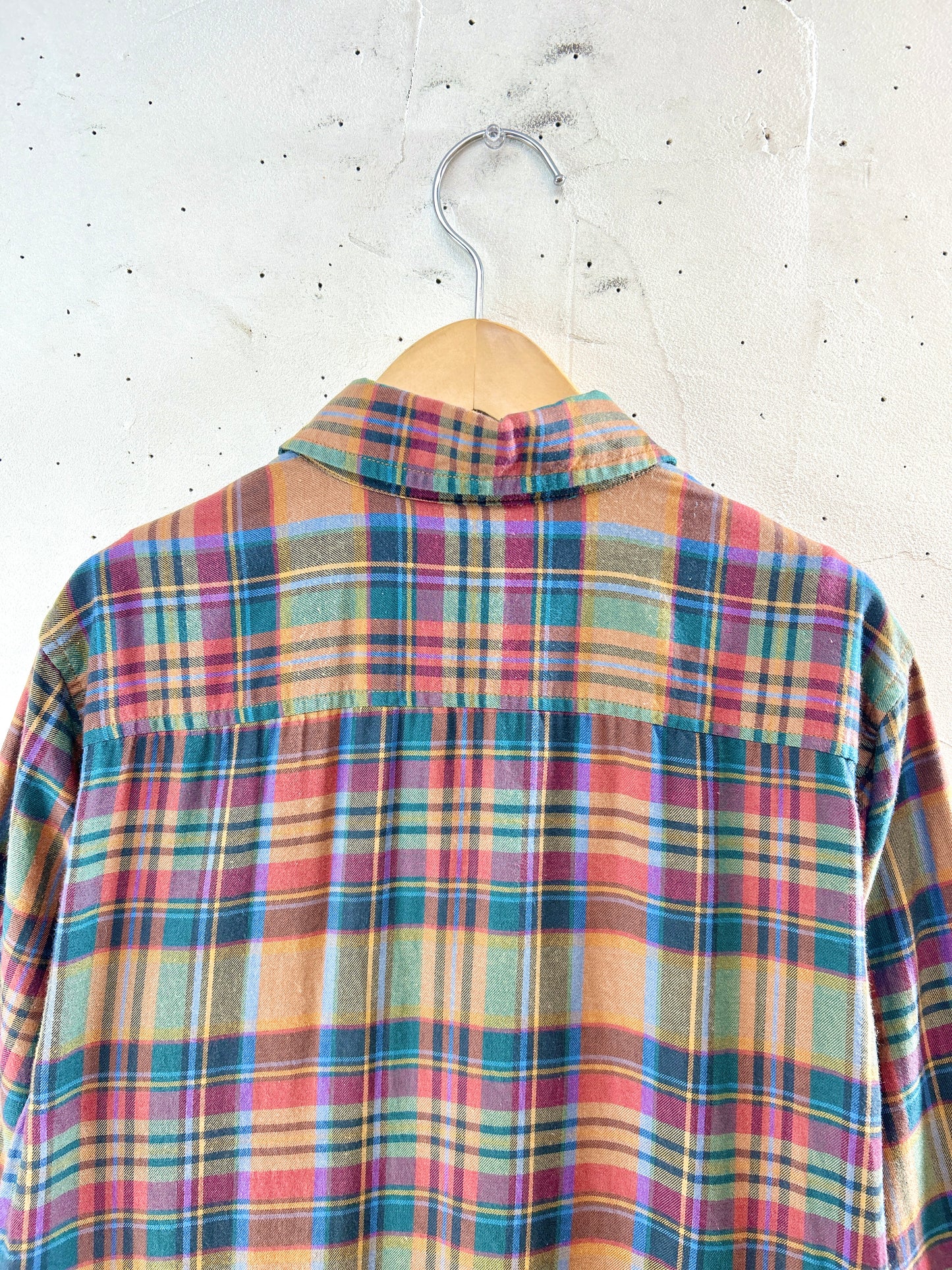 Vintage Plaid Dress [K30735]