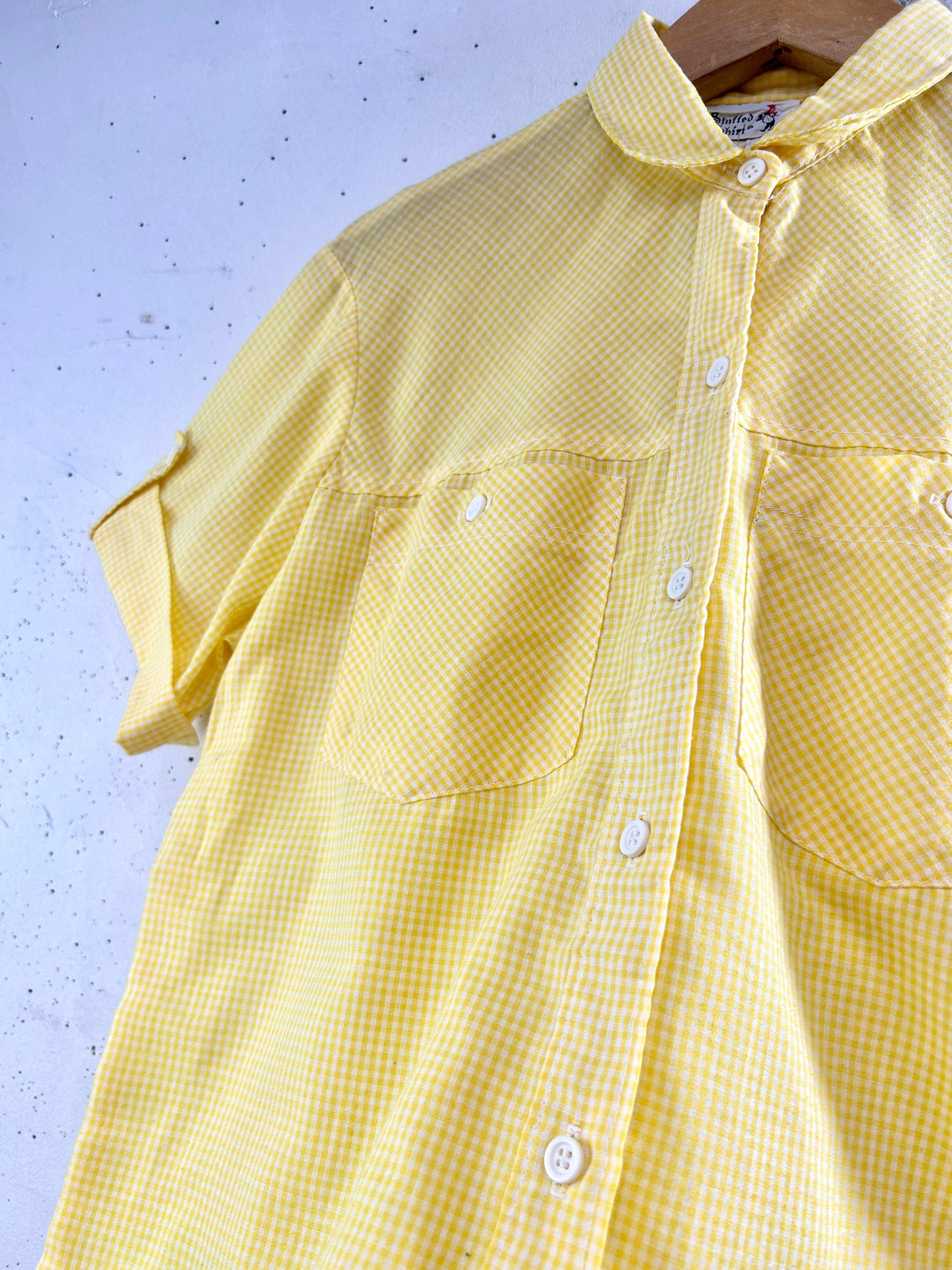 Vintage  Plaid Shirt [F32555]