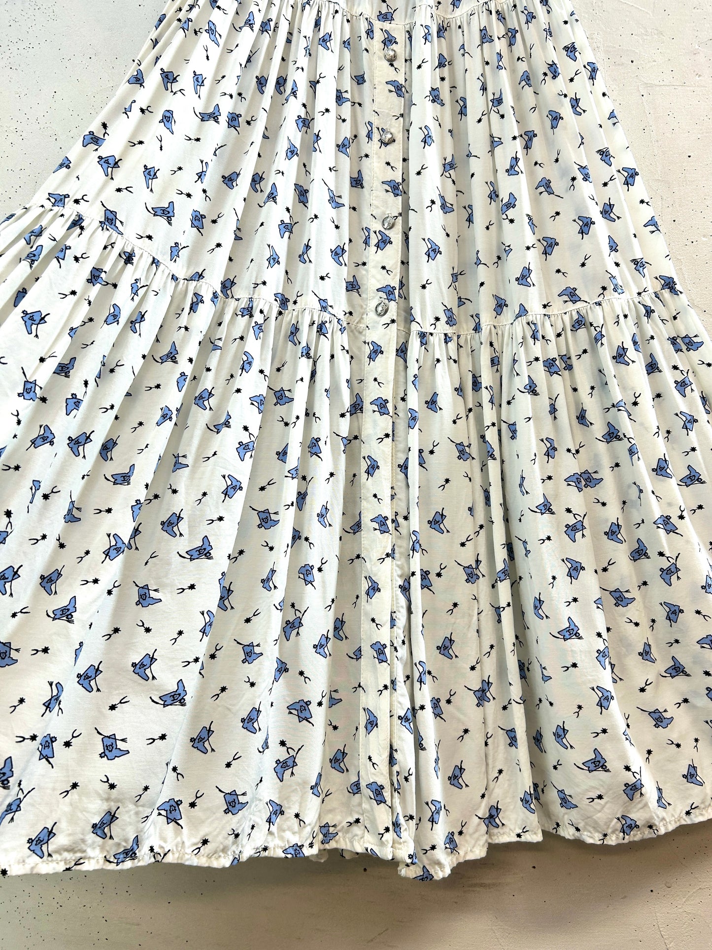Vintage Tiered Skirt [G33205]