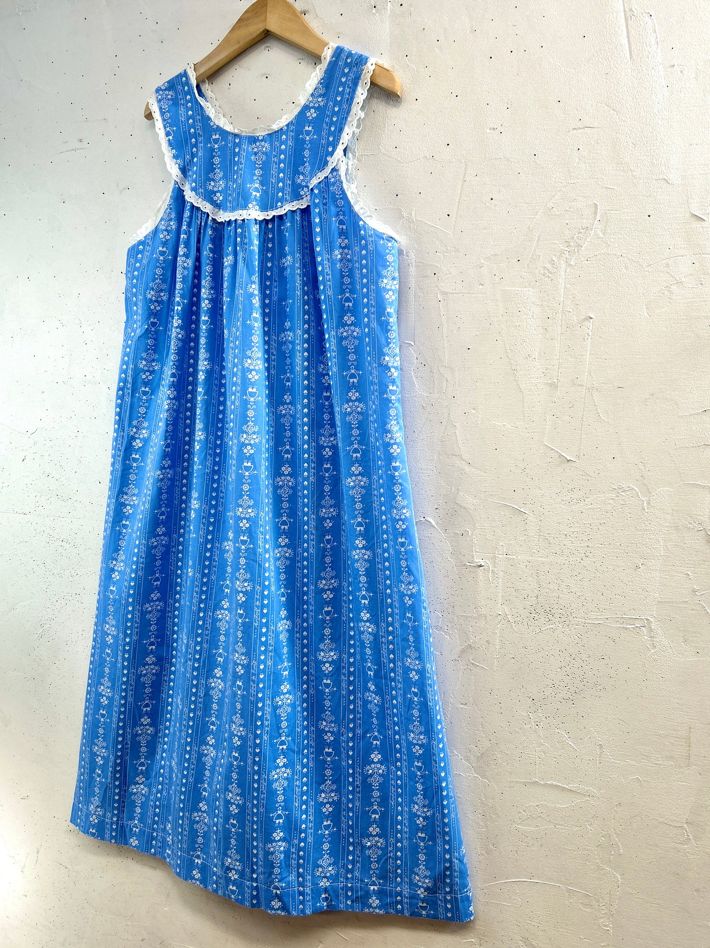 ’70s Vintage Dress MADE IN USA [C31808]
