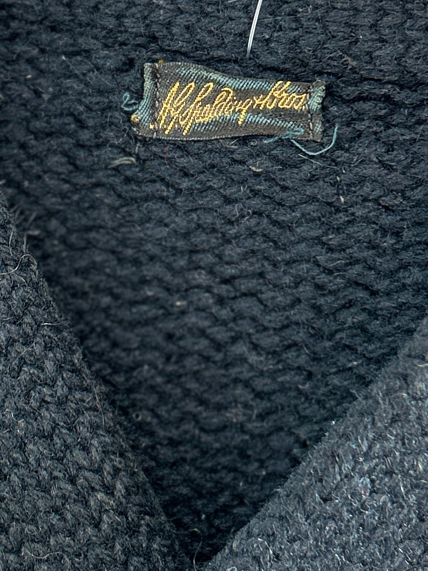 '50sVintage Lettered Knit Sweater[A31357]