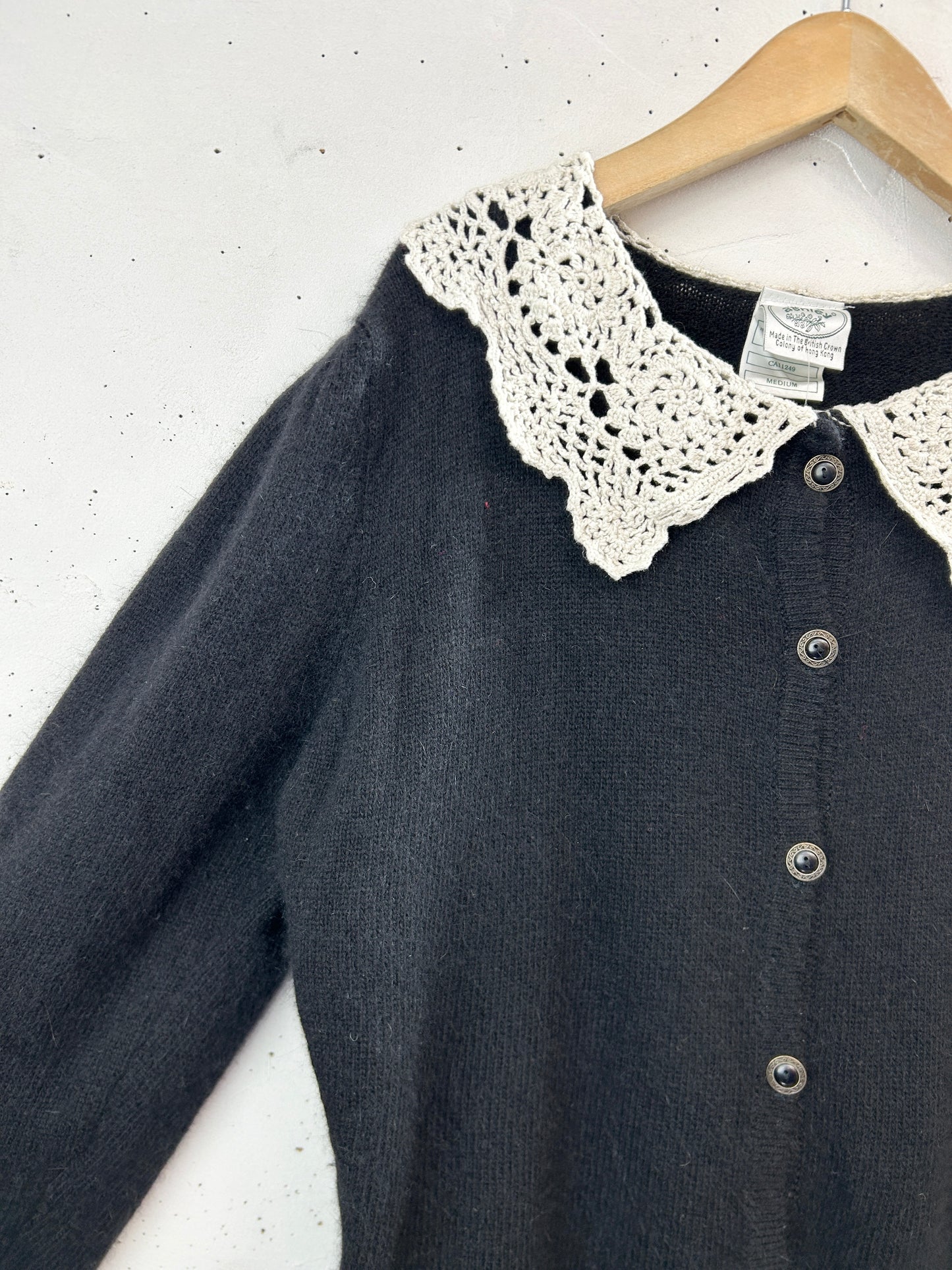 Vintage Knit Cardigan 〜Laura Ashley〜 [B31521]