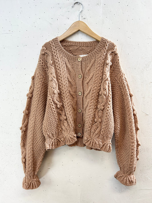 Vintage Knit Cardigan [J30469]