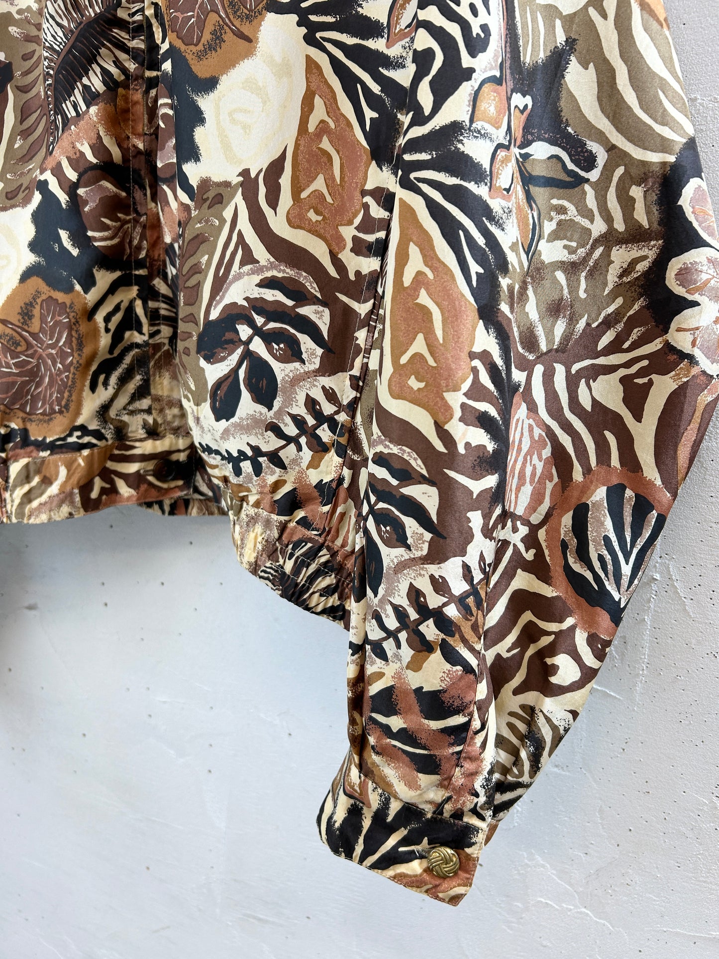 Vintage Silk Blouson [J30447]