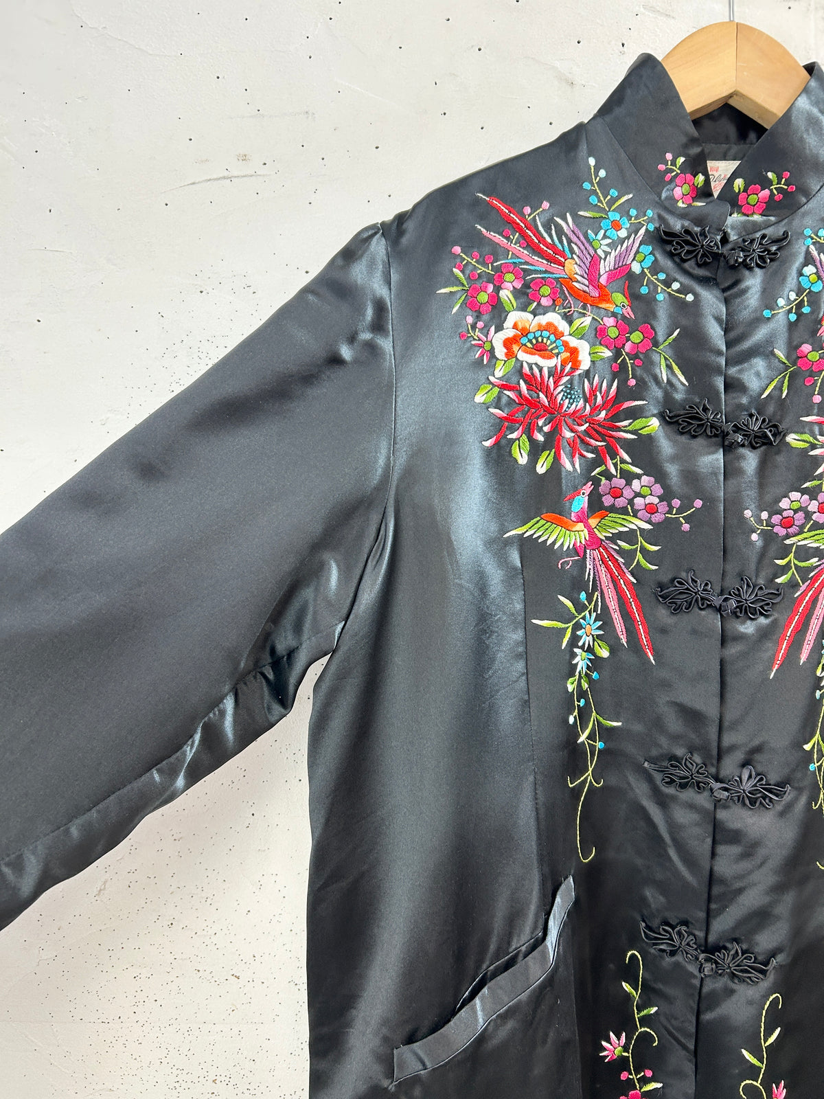 Vintage Silk China Jacket 〜Plum Blossoms〜[I33868]