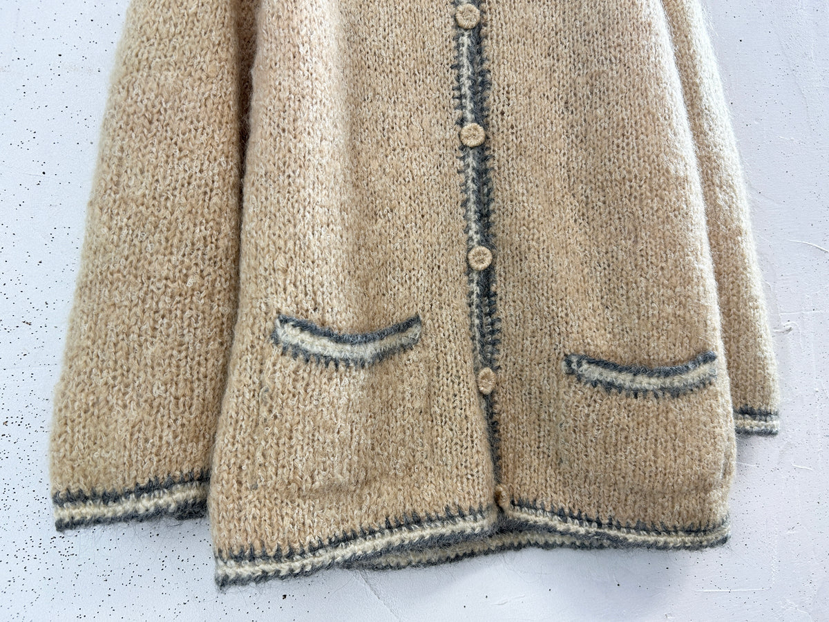 Vintage Knit Cardigan [J34161]
