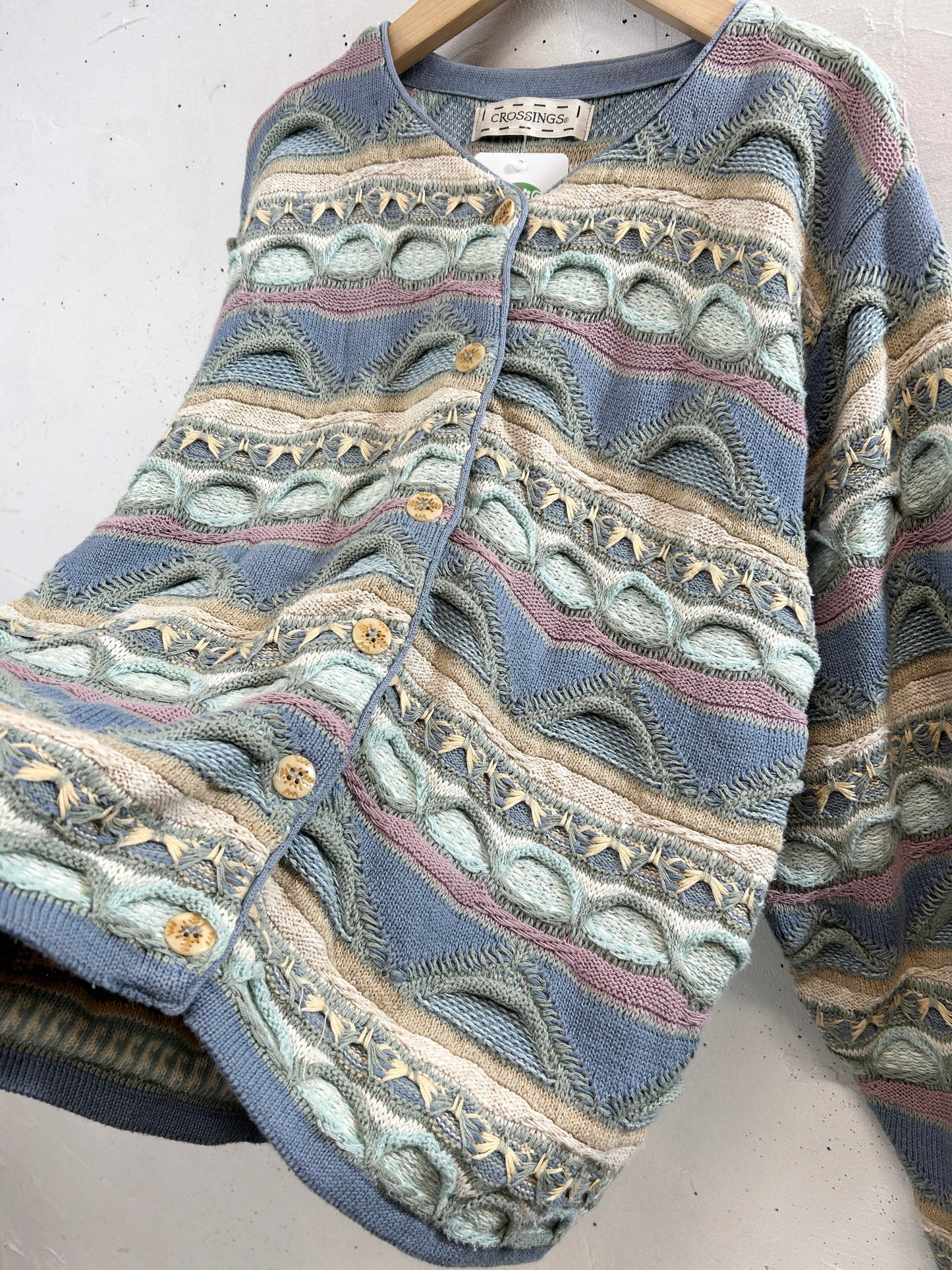 Vintage 3D Knit Sweater [B31495]