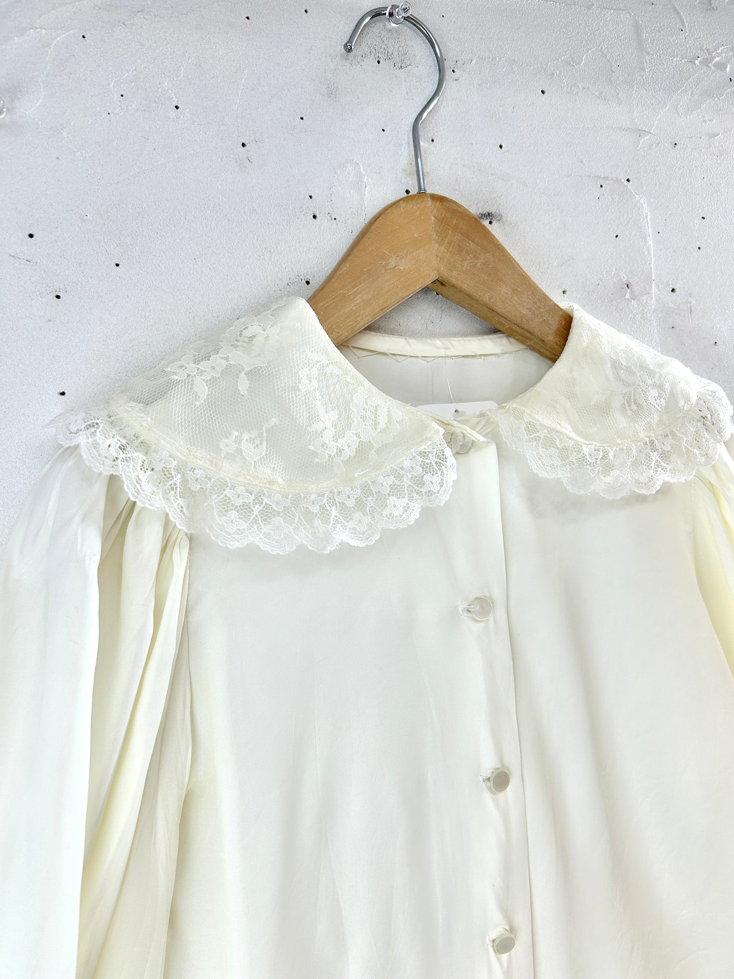 Vintage White Blouse [H33504]