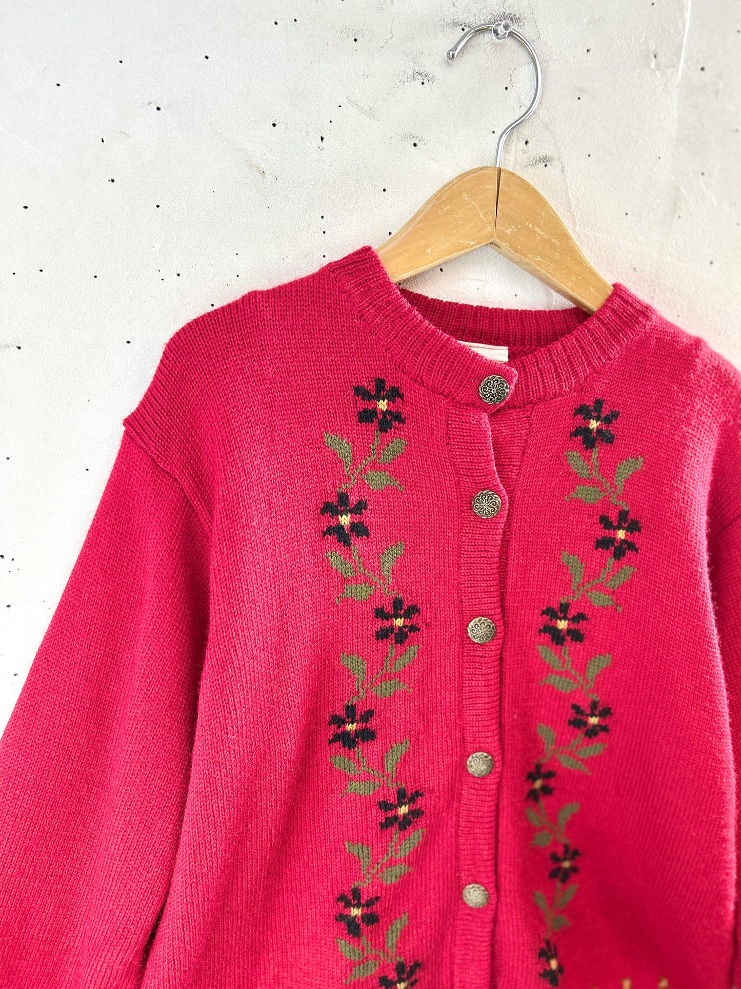 Vintage Knit Cardigan MADE IN IRELAND [K30893]