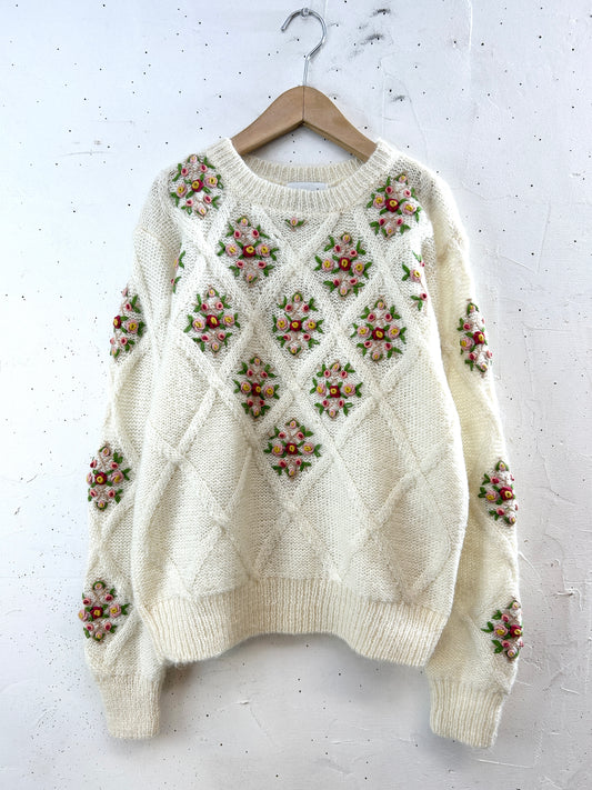 Vintage Knit Sweater [J30541]