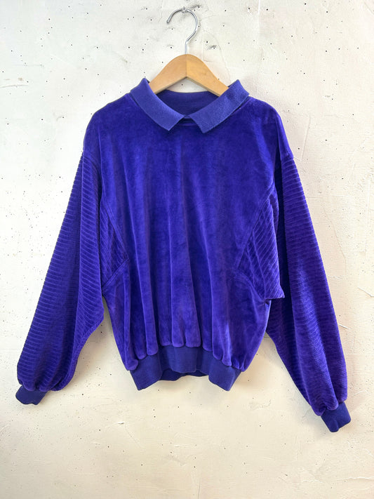 Vintage Velour Tops [I30272]