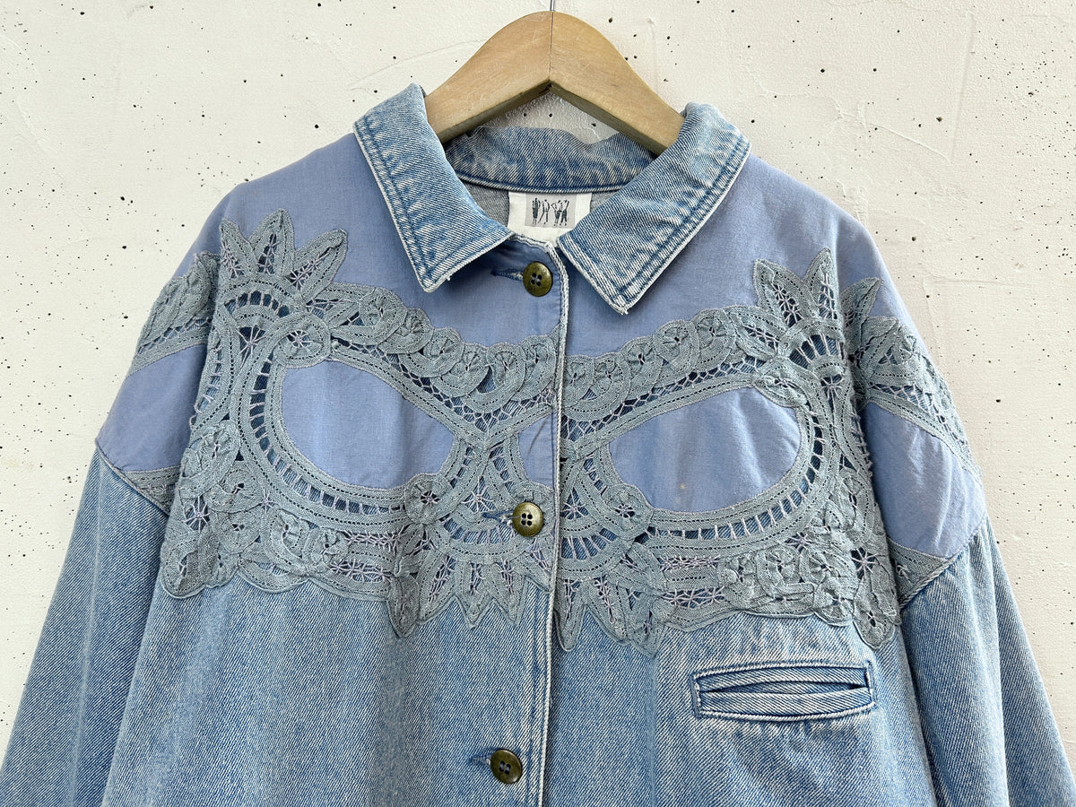 Vintage Denim Jacket 〜Together〜 [I33937]