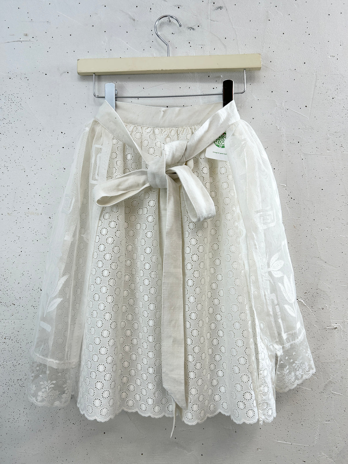 Vintage Apron 〜Funny dot CRAZY〜 [I33856]