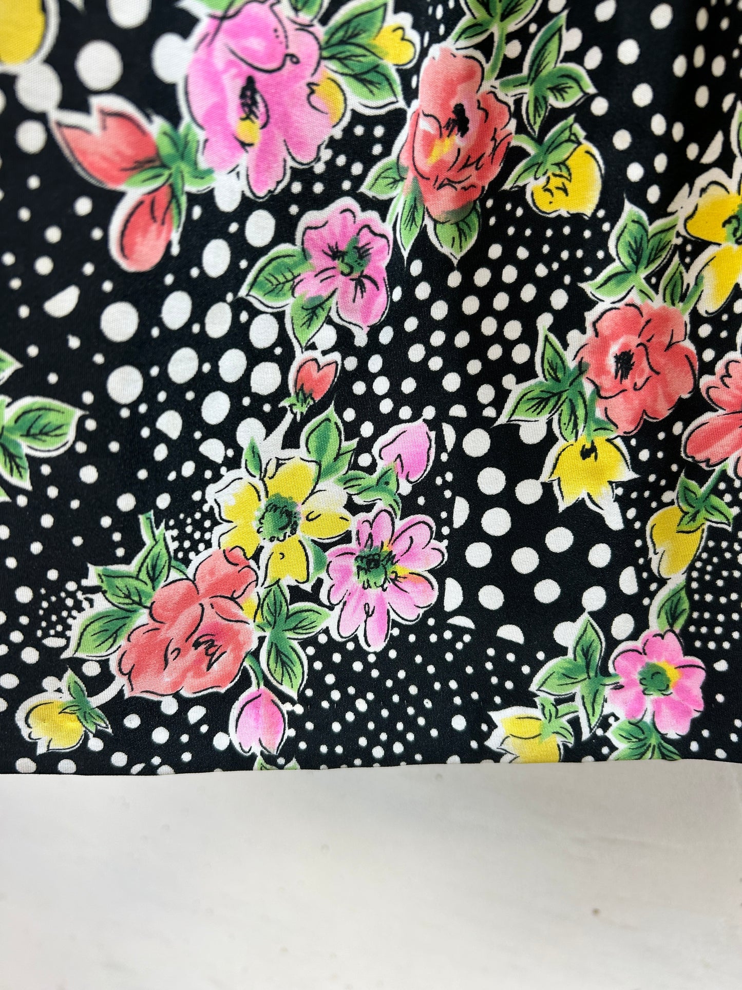 Vintage  Flower Skirt [H30885]