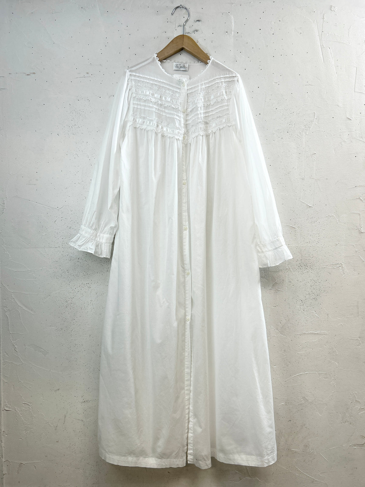 Vintage White Dress [I33684]