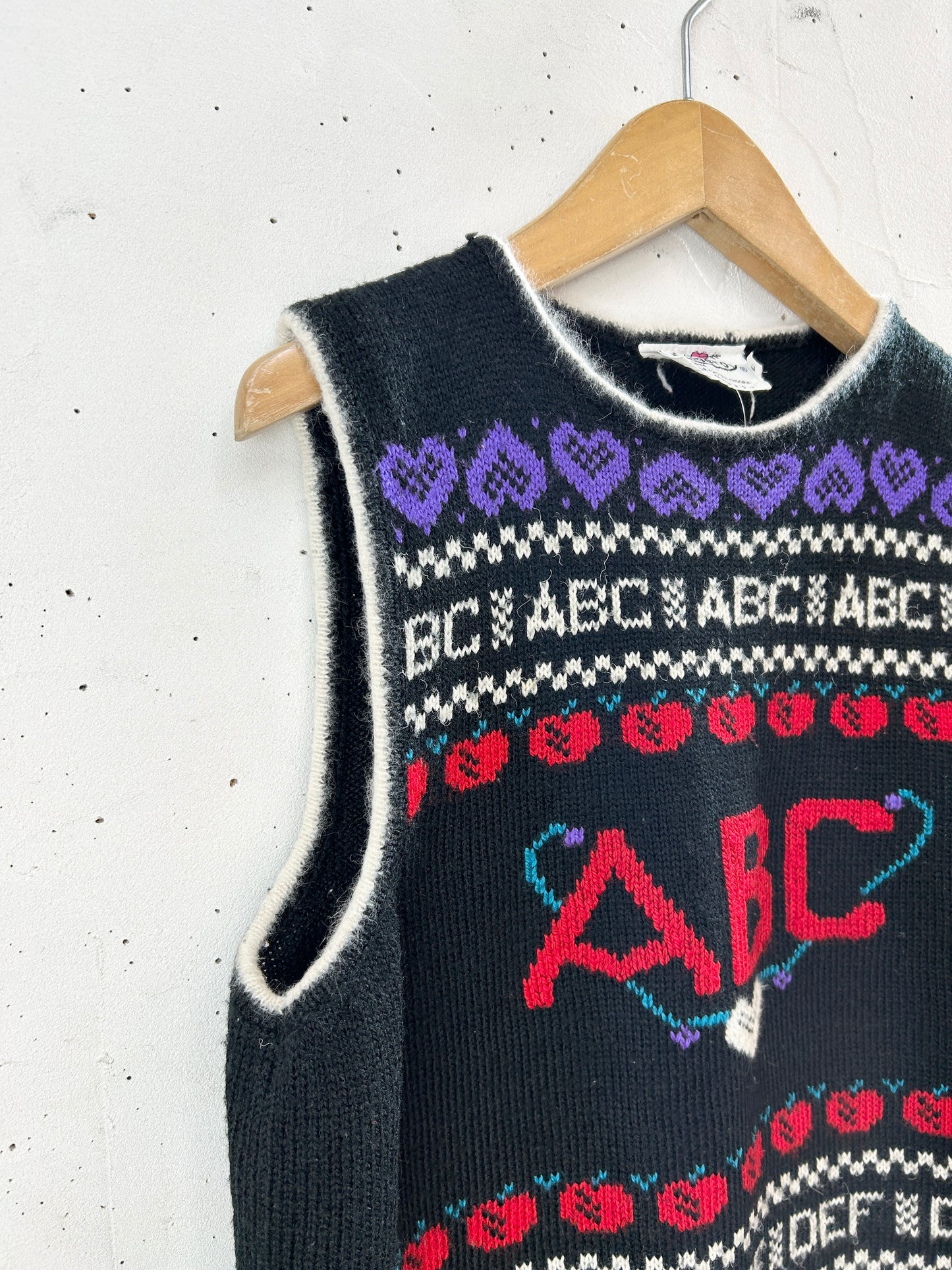 Vintage Knit Vest [I30201]