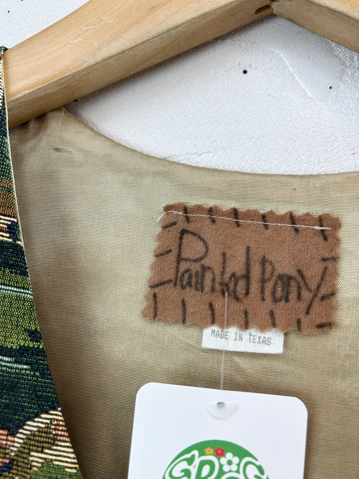 Vintage Gobelin Vest 〜Painted Pony〜 [J34116]