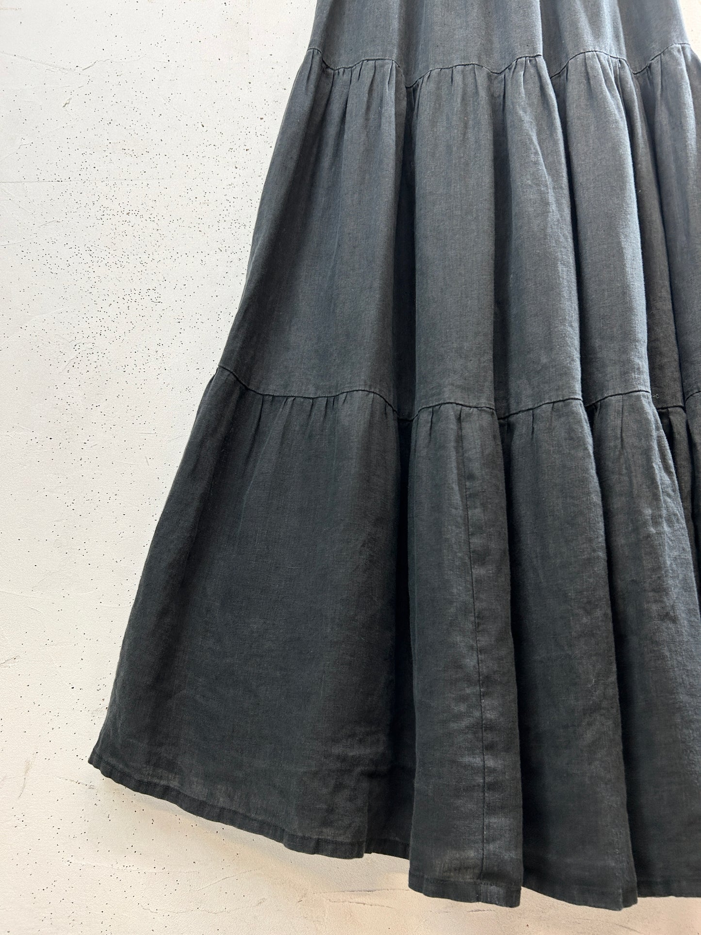 Vintage Linen Skirt [F32586]