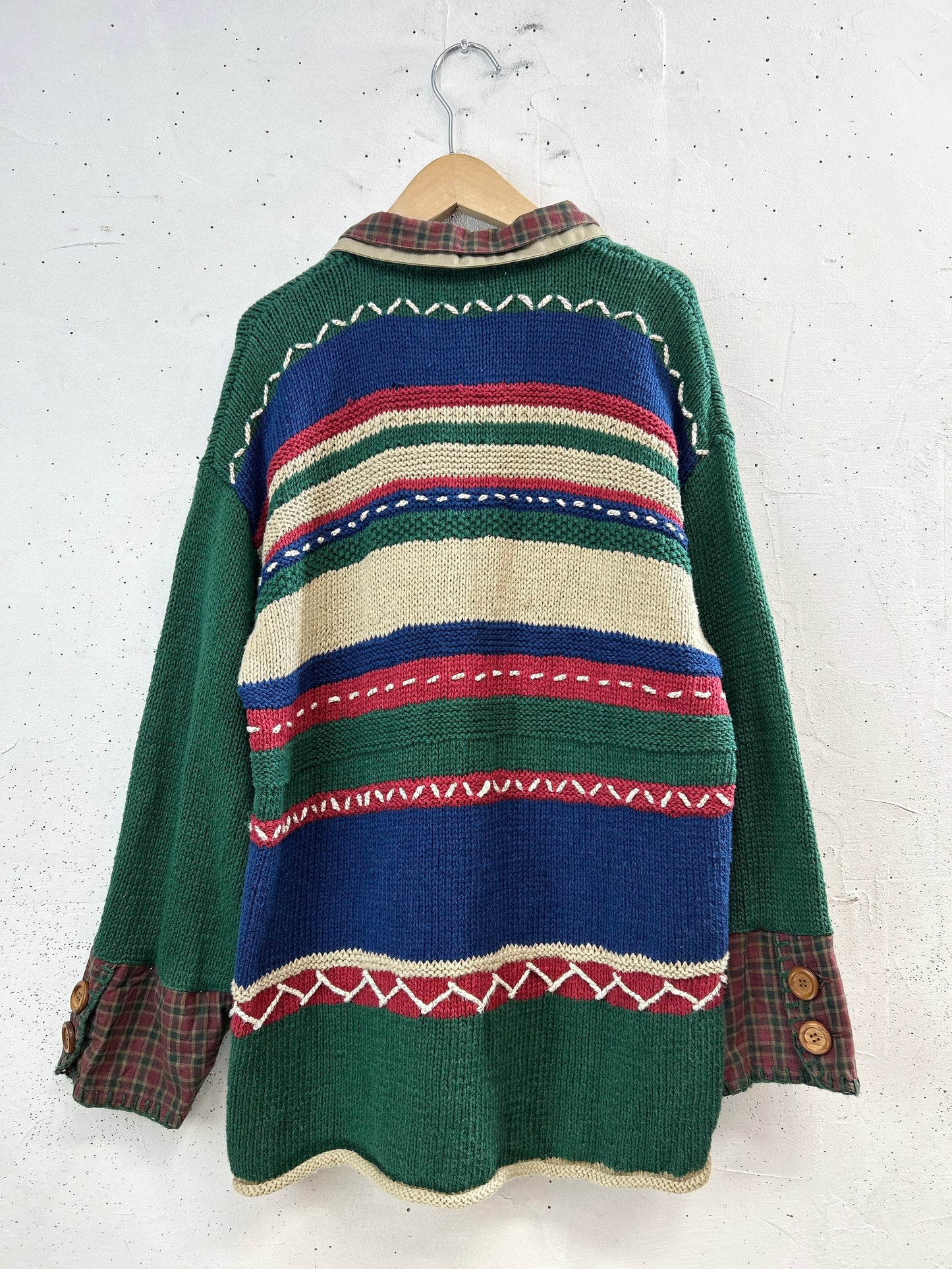 Vintage Cotton Knit Cardigan [C31781]