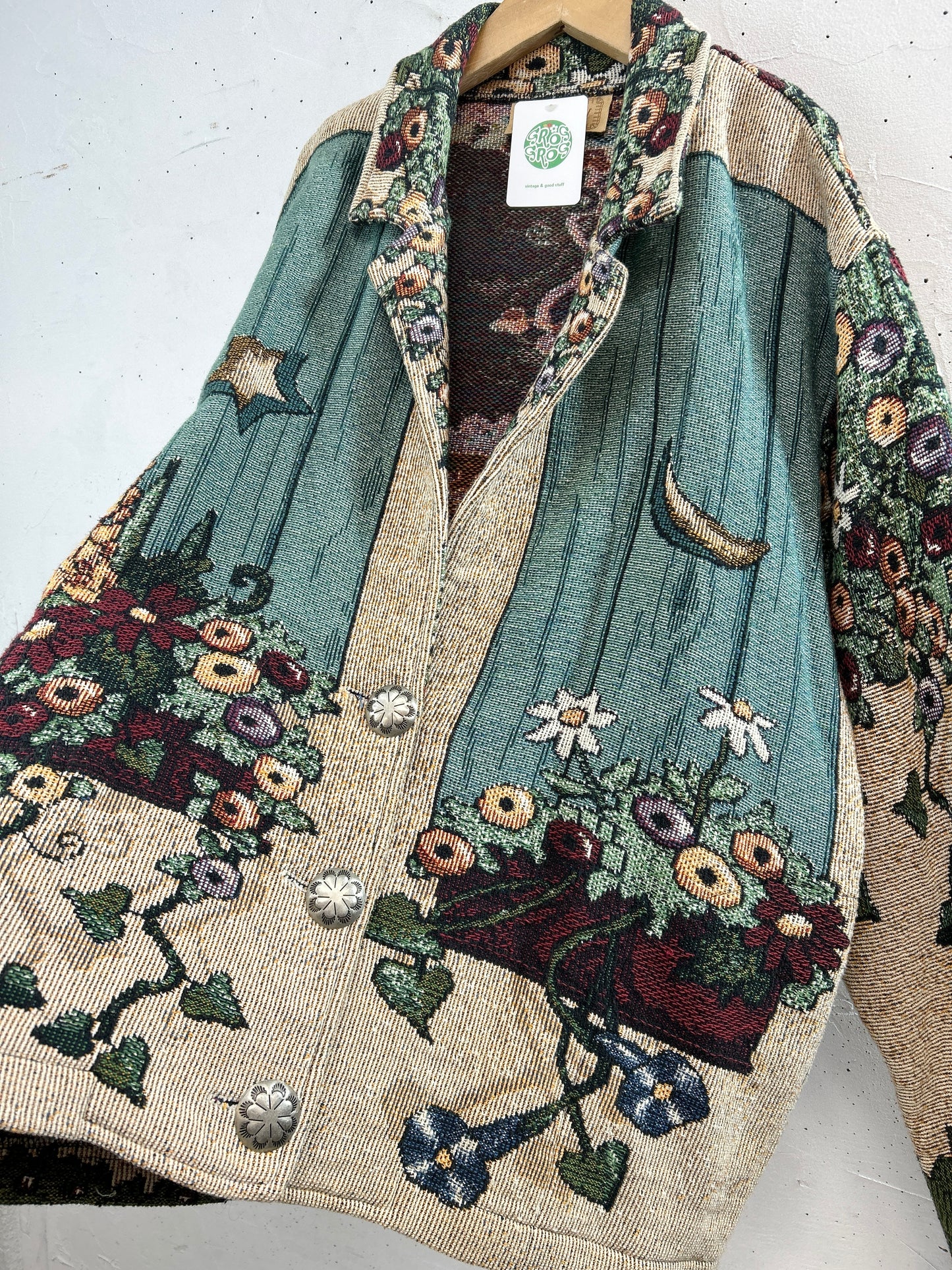 Vintage Rug Jacket 〜Painted Pony〜 [A31415]