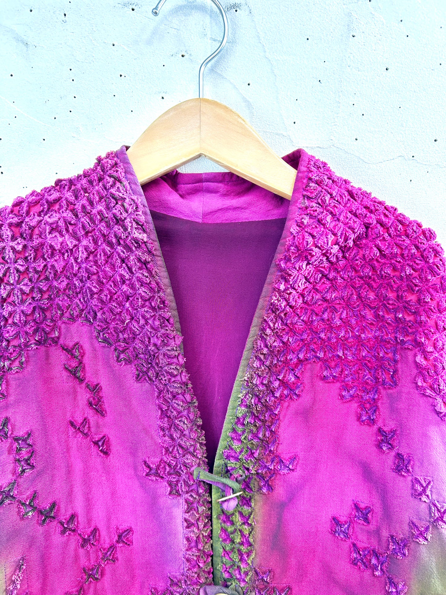 Vintage Slash Quilt Jacket [A31419]