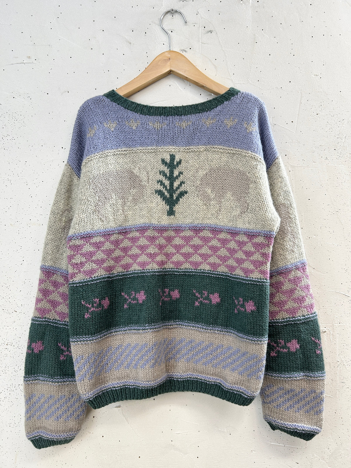 Vintage Knit Sweater [J34263]