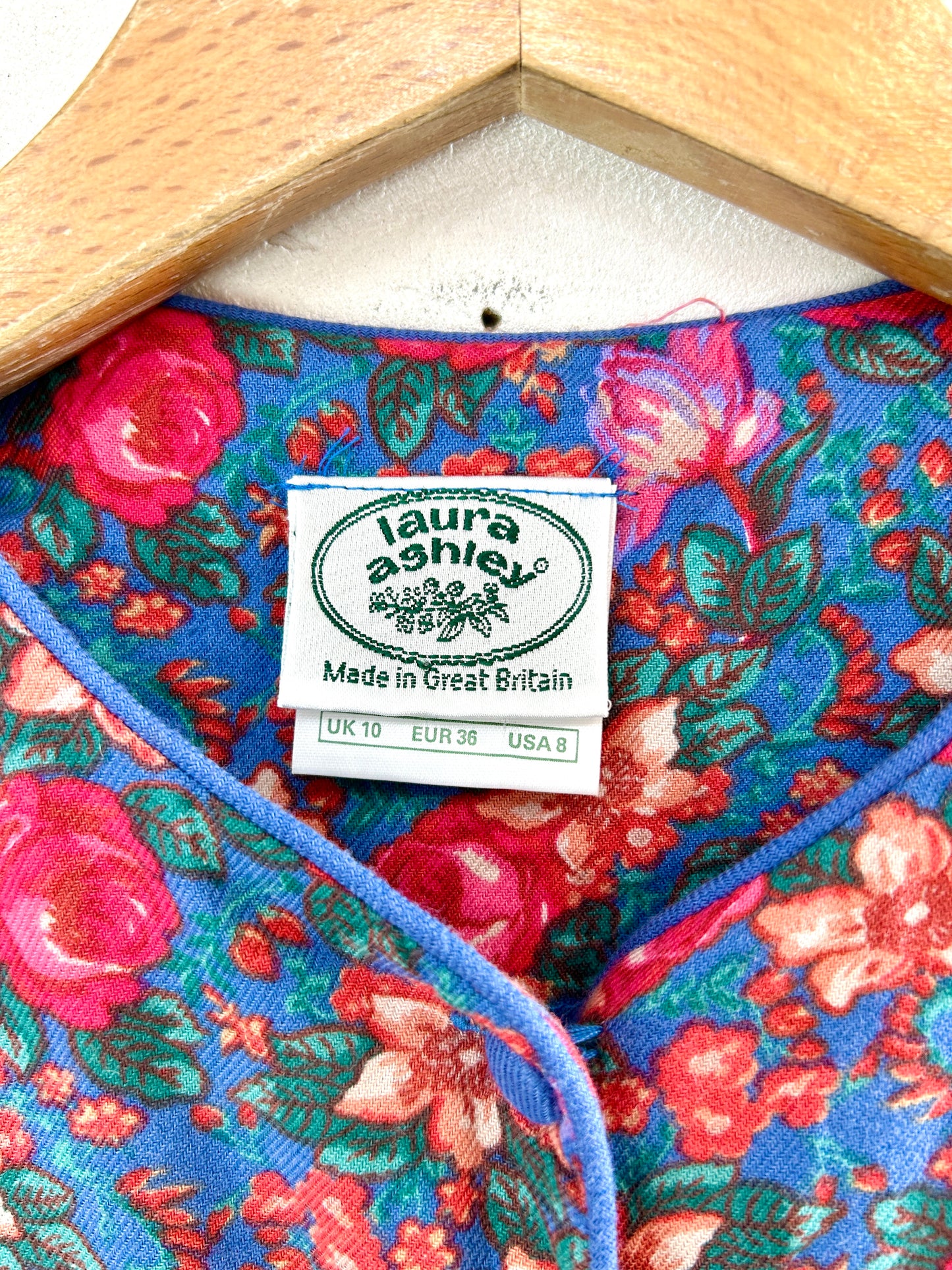 Vintage Dress 〜Laura Ashley〜 [I33739]