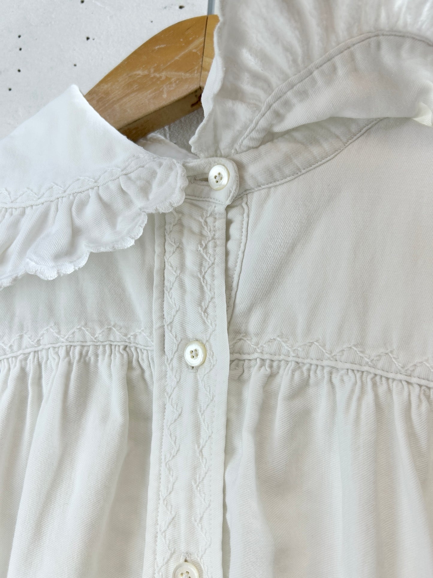 Vintage White Dress [H30833]