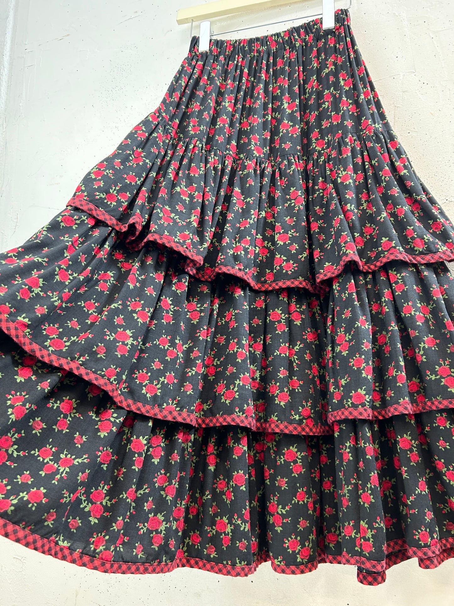Vintage Tiered Skirt [H33609]