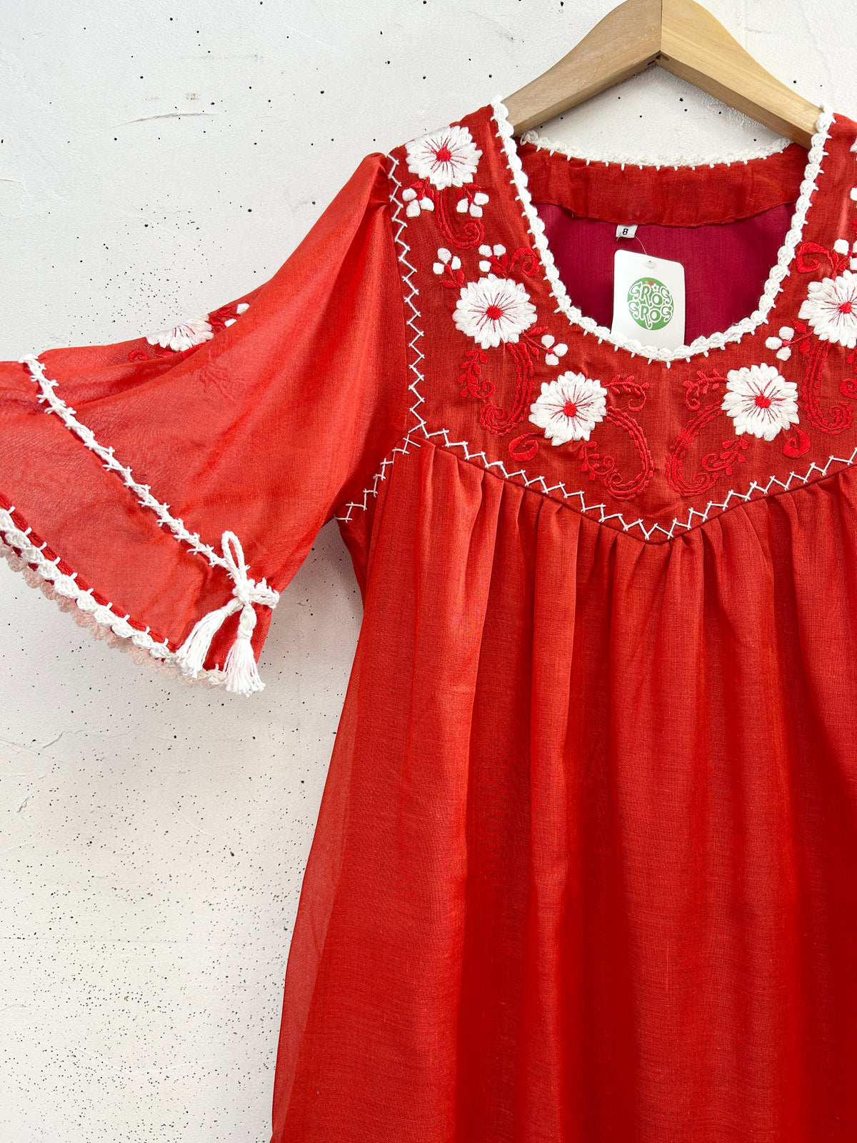 Vintage Embroidery Dress [H33452]