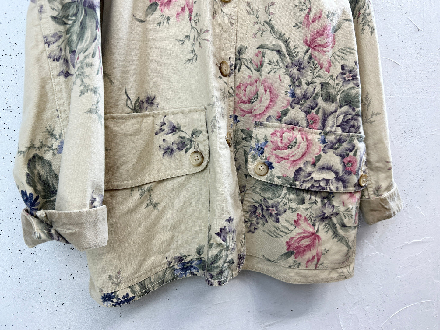 Vintage Linen Jacket [F32809]