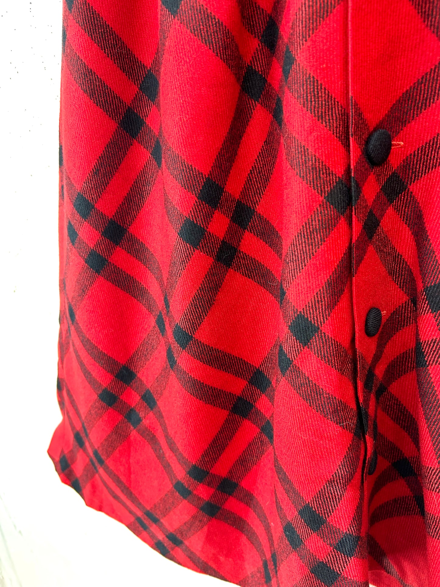 Vintage wool Skirt [J30514]