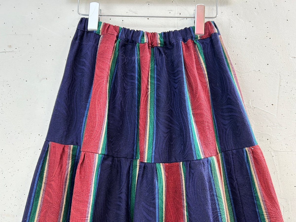Vintage Tiered Skirt [I33786]